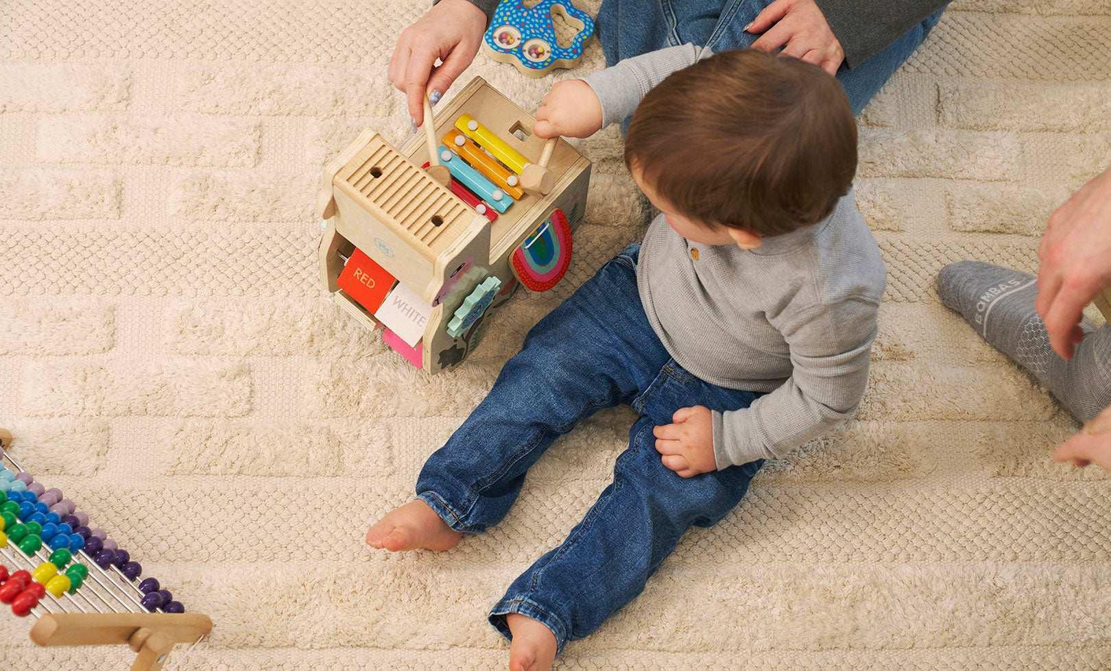 The Nest Washable Organic Cotton Rug