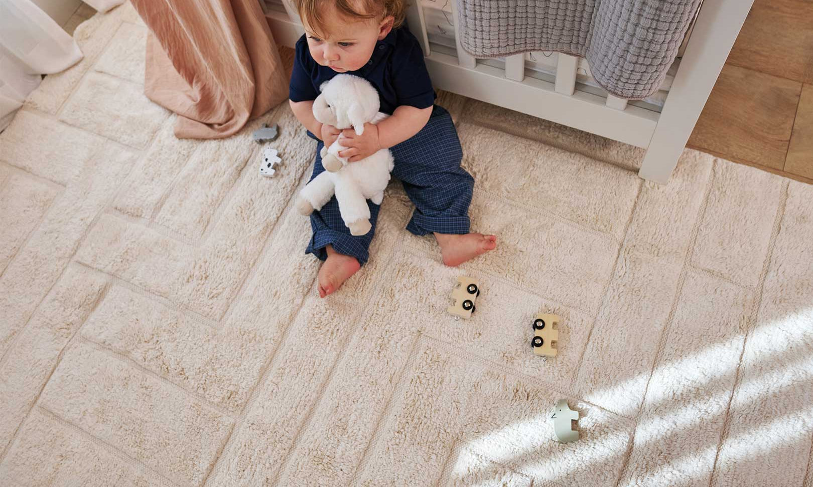 Organic Cotton Rugs, GOTS-Certified & Non-Toxic – Sage & Wild