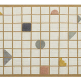 Playfield Organic Cotton Area Rug in Tan