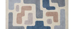 Stacked Washable Wool Area Rug – soft, organic, non-toxic wool rug for nursery or kids' room
