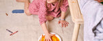 Thumbnail of Brick 4 wool rug featuring earthy red and tan tones, washable and perfect for kids’ spaces.